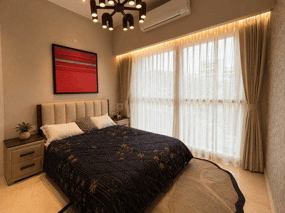 Bedroom Image of 2550 Sq.ft 4 BHK Apartment / Flat for sale in Adani Ten BKC, Bandra East Mumbai for Rs. 158600000