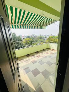 Balcony Image of 1050 Sq.ft 1 BHK Apartment / Flat for rent in Purnima Nikunj Classic 2, KT Nagar Nagpur for Rs. 15000