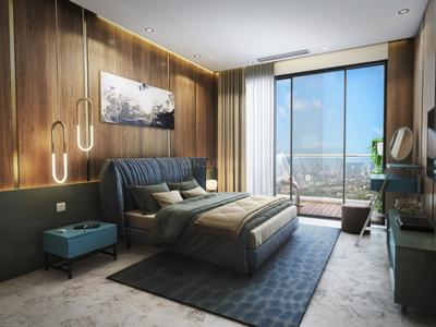 Bedroom Image of 1161 Sq.ft 2 BHK Apartment / Flat for sale in Runwal The Central Park, Chinchwad Pune for Rs. 11700000