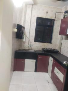 Kitchen Image of 855 Sq.ft 1 BHK Apartment / Flat for rent in Nerul Navi Mumbai for Rs. 31000