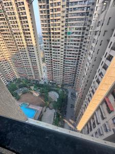 Balcony Image of 900 Sq.ft 2 BHK Apartment / Flat for rent in Raunak City Sector IV D5, Kalyan West Kalyan for Rs. 23000