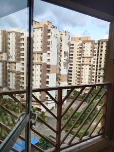 Balcony Image of 2200 Sq.ft 3.5 BHK Apartment / Flat for rent in Unitech Uniworld City, New Town Kolkata for Rs. 46000