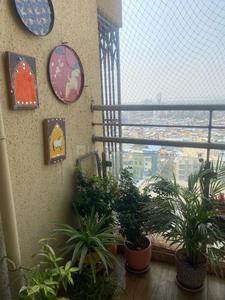 Balcony Image of 1850 Sq.ft 3 BHK Apartment / Flat for rent in Proviso Sai Proviso Aashlesha, Kopar Khairane Navi Mumbai for Rs. 85000