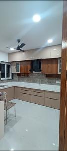 Kitchen Image of 1500 Sq.ft 3 BHK Apartment / Flat for rent in Khamla Nagpur for Rs. 40000