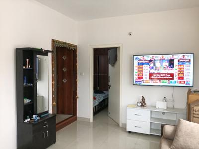 Living Room Image of 550 Sq.ft 1 BHK Builder Floor for rent in C V Raman Nagar Bengaluru for Rs. 25000