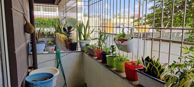 Balcony Image of 1185 Sq.ft 2 BHK Apartment / Flat for sale in TG Lakevista, Begur Bengaluru for Rs. 8100000