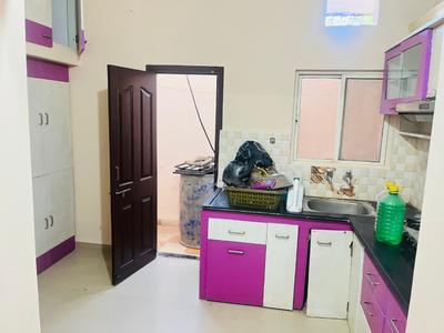 Kitchen Image of 1200 Sq.ft 2 BHK Duplex for rent in Limbodi Indore for Rs. 18000