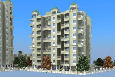 Image of 900 Sq.ft 2 BHK Apartment / Flat for sale in Shree Rosewood Park, Wagholi, Pune for Rs. 4800000