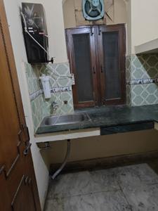Kitchen Image of 594 Sq.ft 1 BHK Builder Floor for rent in Palam Vihar Gurgaon for Rs. 20500