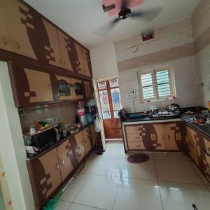 Kitchen Image of 1100 Sq.ft 3 BHK Duplex for sale in Pancham Villa, Waghodia Road Vadodara for Rs. 8000000