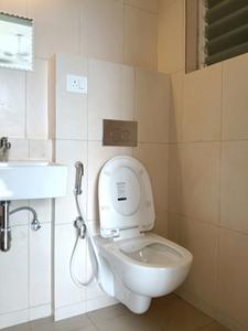 Bedroom One Image of 1200 Sq.ft 3 BHK Apartment / Flat for rent in Godrej Emerald, Kasarvadavali Thane for Rs. 44498