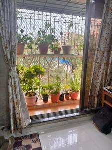 Balcony Image of 760 Sq.ft 2 BHK Apartment / Flat for sale in Thane West Thane for Rs. 15300000