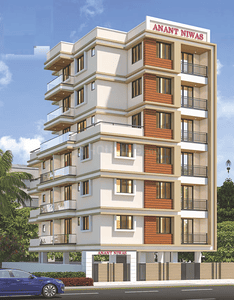 Image of 1060 Sq.ft 2 BHK Apartment / Flat for sale in Anant Niwas, Indira Nagar, Nashik for Rs. 4500000