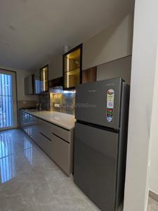 Kitchen Image of 1800 Sq.ft 3 BHK Builder Floor for rent in Sector 14 Gurgaon for Rs. 65000