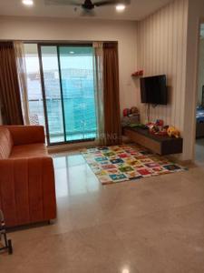 Living Room Image of 1200 Sq.ft 2 BHK Apartment / Flat for sale in Aurum Q Residences, Ghansoli Navi Mumbai for Rs. 25000000