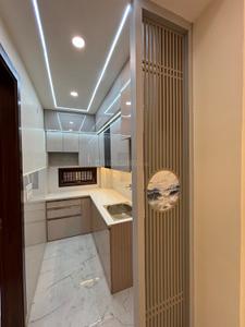 Kitchen Image of 450 Sq.ft 2 BHK Apartment / Flat for sale in Dwarka Mor New Delhi for Rs. 3800000