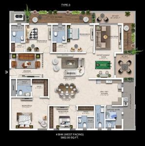 4 BHK Flat