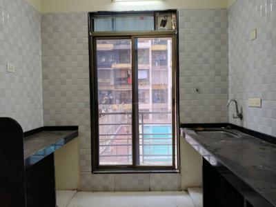 Kitchen Image of 650 Sq.ft 1 BHK Apartment / Flat for rent in Gami Amar Harmony, Taloja Navi Mumbai for Rs. 14000