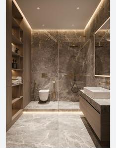 Bathroom Image of 4500 Sq.ft 5 BHK Villa for sale in Sampad Helios, Raysan Gandhinagar for Rs. 45000000