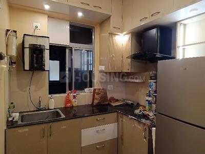 Kitchen Image of 817 Sq.ft 2 BHK Apartment / Flat for rent in Godrej Seven, Joka Kolkata for Rs. 24000