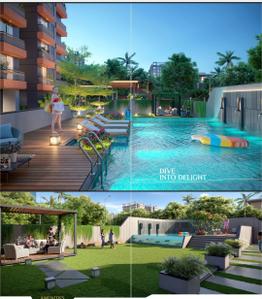 Image of 1500 Sq.ft 3 BHK Apartment / Flat for sale in Kalali, Vadodara for Rs. 5800000