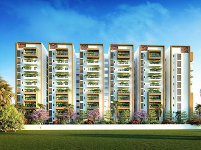 Image of 1772 Sq.ft 3 BHK Apartment / Flat for sale in Boduppal, Hyderabad for Rs. 11075000