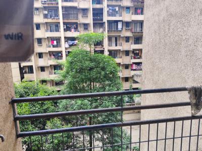 Balcony Image of 490 Sq.ft 1 BHK Apartment / Flat for rent in Raunak City, Kalyan West Kalyan for Rs. 12000