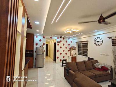 Hall Image of 1699 Sq.ft 3 BHK Apartment / Flat for rent in Vaswani Menlo Park, Munnekollal Bengaluru for Rs. 73000