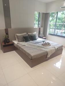 Bedroom Image of 2200 Sq.ft 3 BHK Apartment / Flat for sale in Shivalik Greenfield, Shantigram Ahmedabad for Rs. 18900000