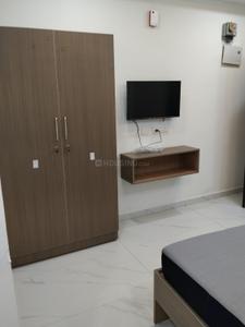 Bedroom Image of 250 Sq.ft 1 RK Penthouse for rent in Financial District Hyderabad for Rs. 23000