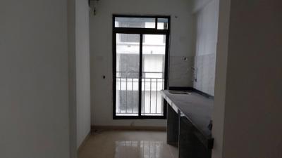 Kitchen Image of 600 Sq.ft 1 BHK Apartment / Flat for rent in Kamala Gulmohar CHS, Goregaon West Mumbai for Rs. 45000