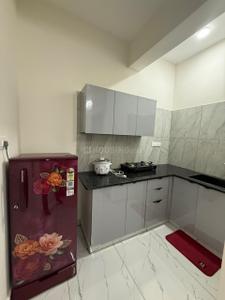 Kitchen Image of 600 Sq.ft 1 BHK Apartment / Flat for rent in Whitefield Bengaluru for Rs. 25000