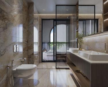 Bathroom Image of 2618 Sq.ft 4 BHK Apartment / Flat for sale in Excentia Tatva, Rajpur Road Dehradun for Rs. 54400000