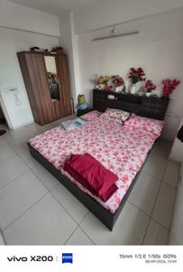 Bedroom Image of 750 Sq.ft 1.5 BHK Apartment / Flat for rent in Shree Radha Jaldeep Icon 2, Vejalpur Ahmedabad for Rs. 20000