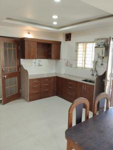 Kitchen Image of 1100 Sq.ft 1 BHK Penthouse for rent in Bawadiya Kalan Bhopal for Rs. 20000