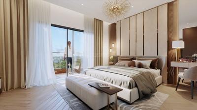 Bedroom Image of 3999 Sq.ft 4 BHK Apartment / Flat for sale in DSR Skymarq, Puppalaguda Hyderabad for Rs. 42389400