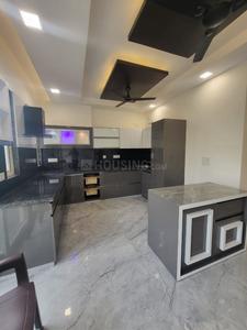 Kitchen Image of 990 Sq.ft 1.5 BHK Builder Floor for rent in Sangam Apartment, Chhattarpur New Delhi for Rs. 9000