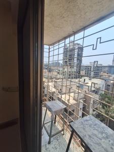 Balcony Image of 650 Sq.ft 2 BHK Apartment / Flat for sale in Grishma Veena Vihar CHS, Kandivali West Mumbai for Rs. 19900000