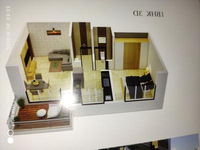 Image of 691 Sq.ft 1 BHK Apartment / Flat for sale in Saraswati Meera Park Royale, Ambernath East, Ambernath for Rs. 2500000