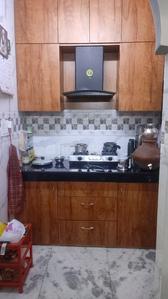 Kitchen Image of 450 Sq.ft 1 BHK Builder Floor for sale in Tilak Nagar New Delhi for Rs. 2500000