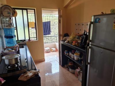 Kitchen Image of 600 Sq.ft 1 BHK Apartment / Flat for rent in Mapusa Goa for Rs. 17000