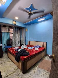 Bedroom Image of 950 Sq.ft 2 BHK Apartment / Flat for rent in Mahaavir Malhar, Ghansoli Navi Mumbai for Rs. 45000