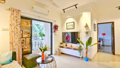 Hall Image of 1200 Sq.ft 2 BHK Apartment / Flat for rent in Marna Siolim Goa for Rs. 70000