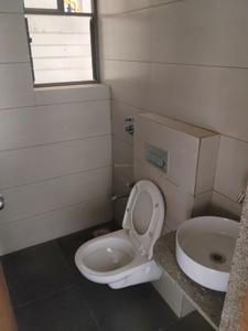 Common Bathroom Image of 1610 Sq.ft 3 BHK Apartment / Flat for sale in Kavisha Aer, Shela Ahmedabad for Rs. 6118000
