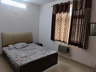 Bedroom Image of 1675 Sq.ft 3 BHK Apartment / Flat for rent in Rohtas Plumeria Homes, Gomti Nagar Lucknow for Rs. 36000
