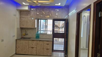 Kitchen Image of 550 Sq.ft 1 BHK Apartment / Flat for rent in Sector 19 Dwarka New Delhi for Rs. 25000
