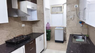 Kitchen Image of 1480 Sq.ft 2 BHK Apartment / Flat for sale in Pacific Golf Estate, Kulhan Dehradun for Rs. 16000000