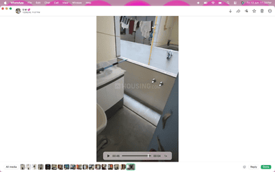 Balcony Image of 750 Sq.ft 1 BHK Apartment / Flat for rent in Vinayak Prestige Riona, Palanpur Surat for Rs. 21000