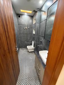 Bathroom Image of 700 Sq.ft 2 BHK Builder Floor for rent in Matiala New Delhi for Rs. 16000