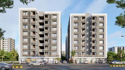 Image of 810 Sq.ft 1 BHK Apartment / Flat for sale in Raghuvir Aryaman Residency by Raghuvir Infra Ahmedabad, Narolgam, Ahmedabad for Rs. 2000000